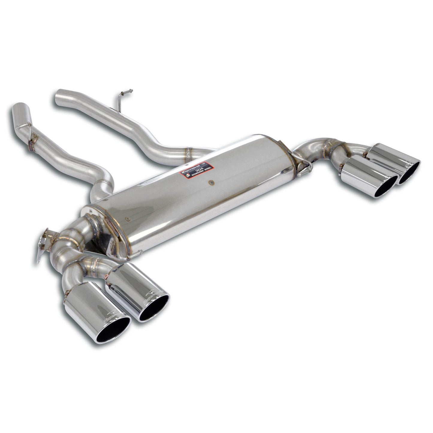 Supersprint BMW G07 X7 Rear exhaust Right OO90 - Left OO90 with valve-Exhaust-Silicon Valley Bimmer