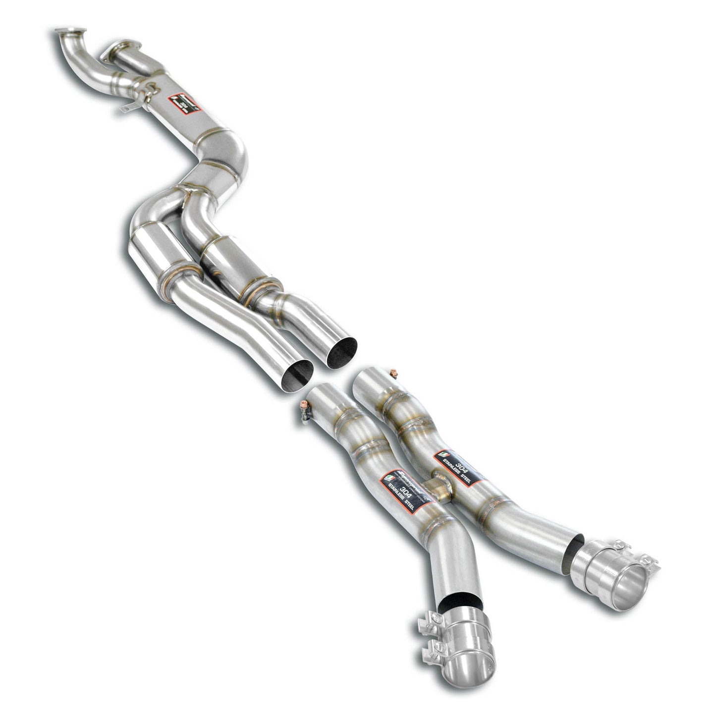 Supersprint BMW G8X M3 / M4 J-Pipe Touring Package Accepts the Std - Oem muffler-Exhaust-Silicon Valley Bimmer
