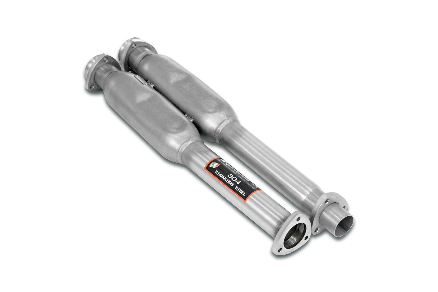 Supersprint E28 535i / E24 635i Front Center Pipe Set - Resonated-Exhaust-Silicon Valley Bimmer