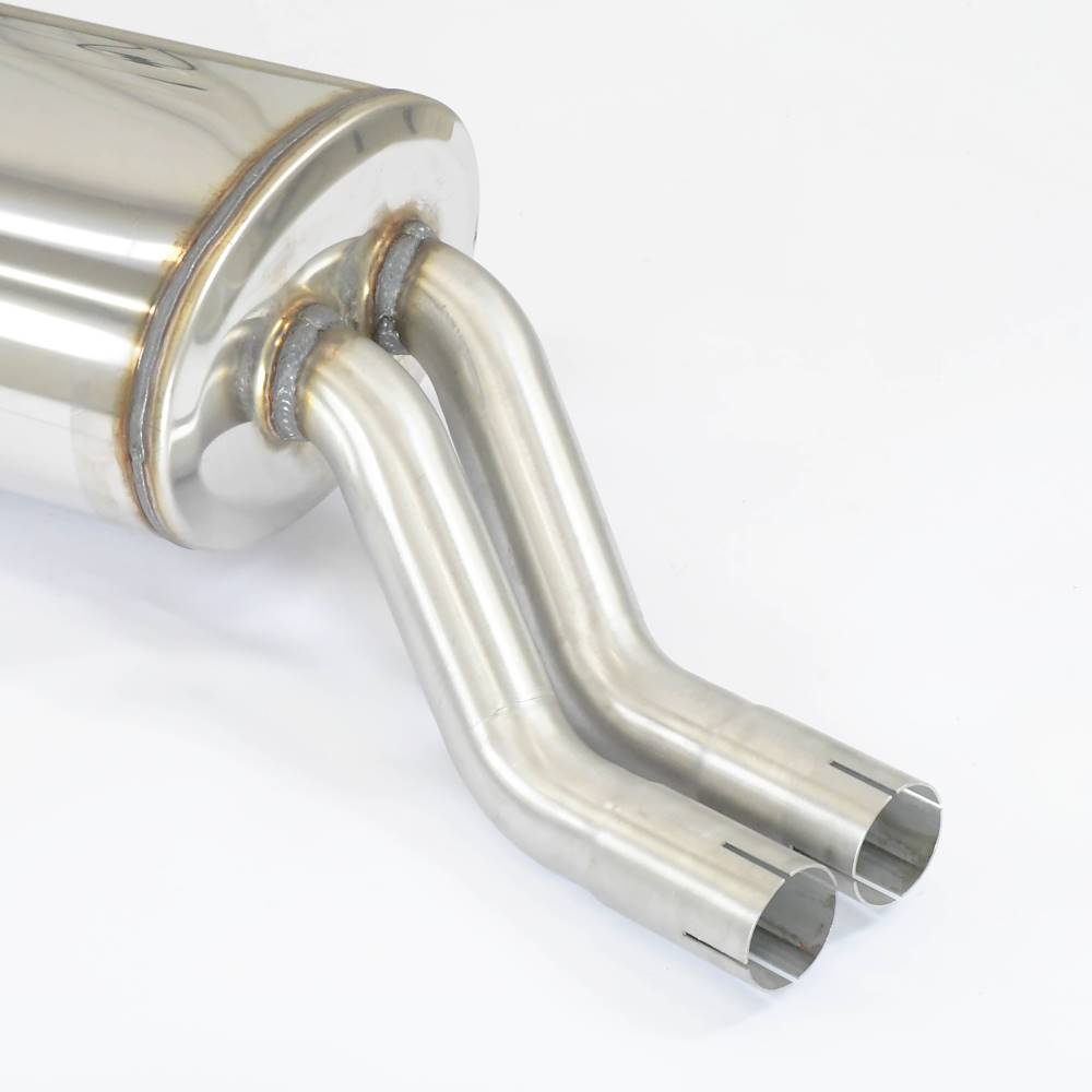 Supersprint E30 M3 Stainless Rear Exhaust - Sport - DTM Tips-Exhaust-Silicon Valley Bimmer