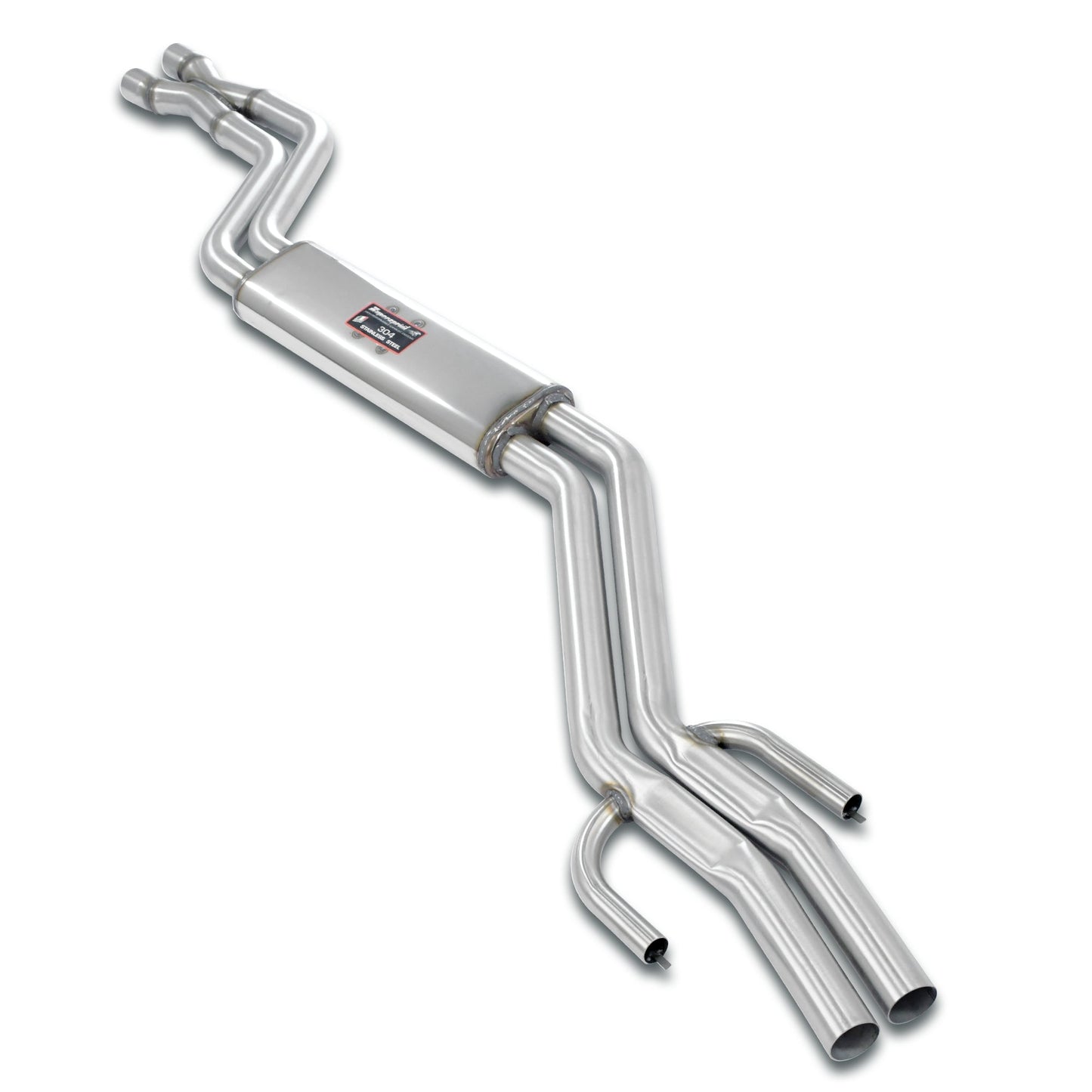 Supersprint E30 Resonated X-Pipe for S54 / Euro S50 / S52 Conversion-Exhaust-Silicon Valley Bimmer