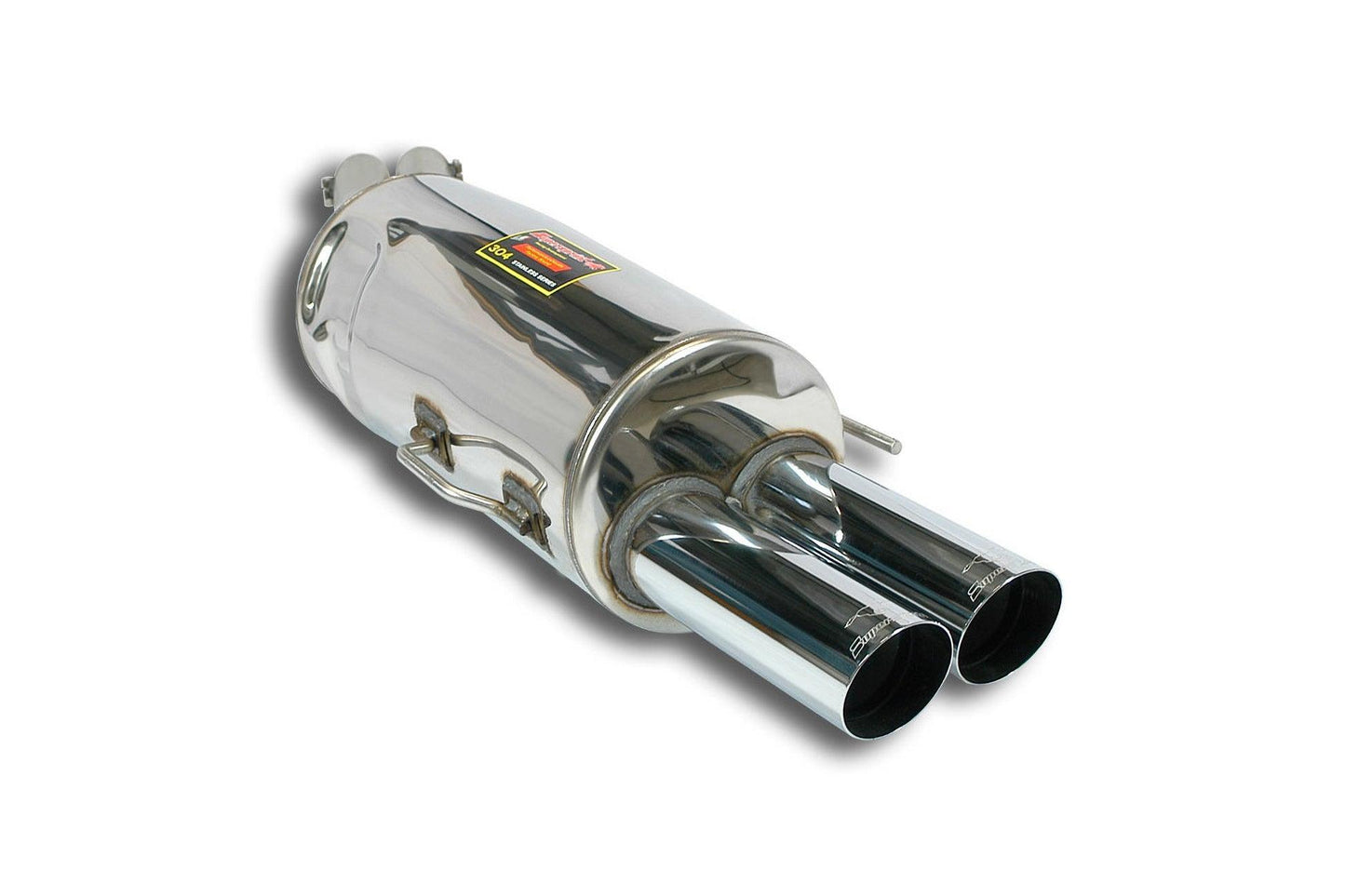 Supersprint E34 525i M50 / 535i Stainless Rear Exhaust-Exhaust-Silicon Valley Bimmer