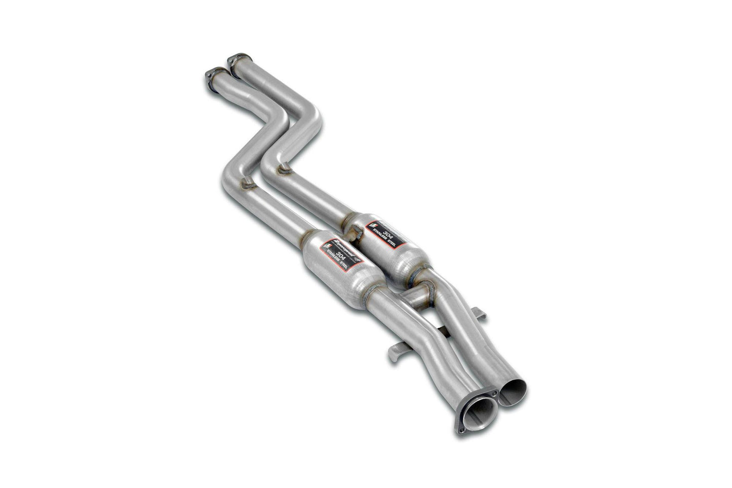 Supersprint E36 M3 Euro Stainless Center H-Pipe - Resonated-Exhaust-Silicon Valley Bimmer