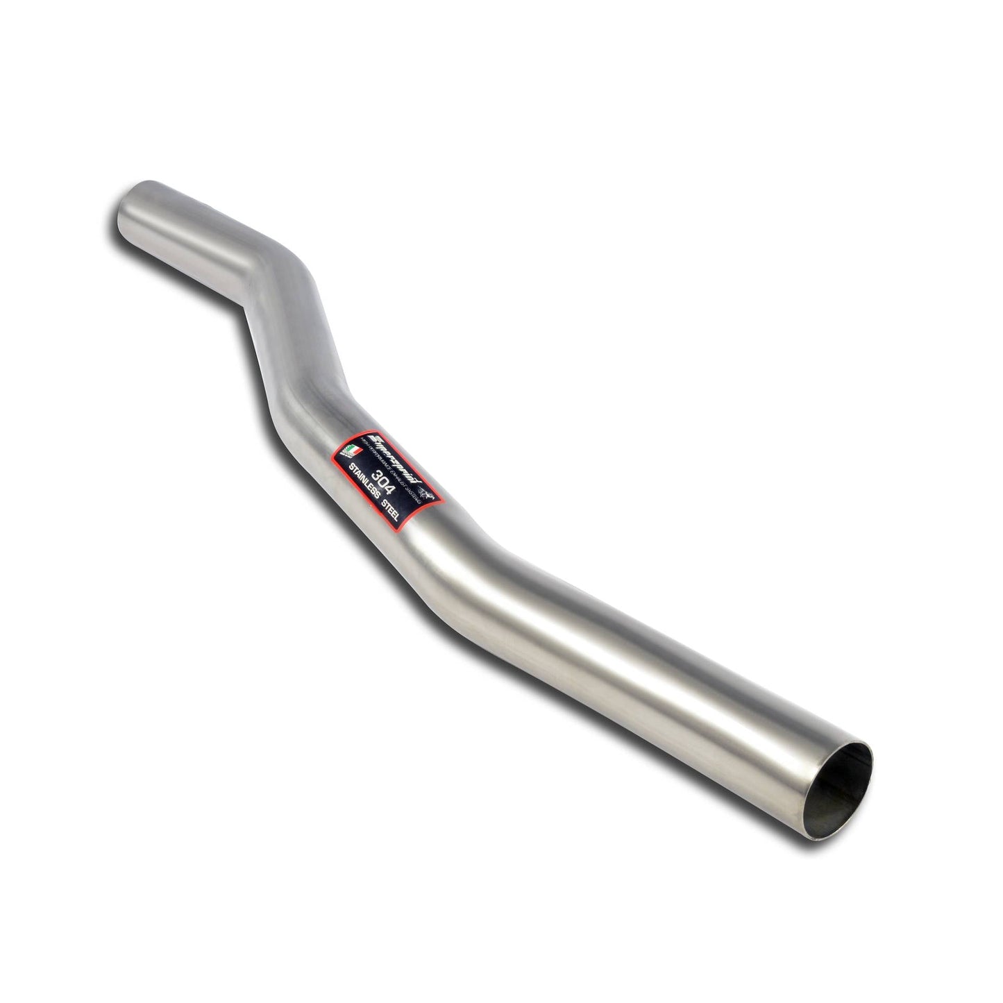 Supersprint E39 540i Stainless Center Pipe - Non-Resonated-Exhaust-Silicon Valley Bimmer
