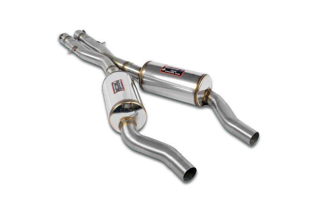 Supersprint E39 M5 Stainless Center X-Pipe - Resonated-Exhaust-Silicon Valley Bimmer