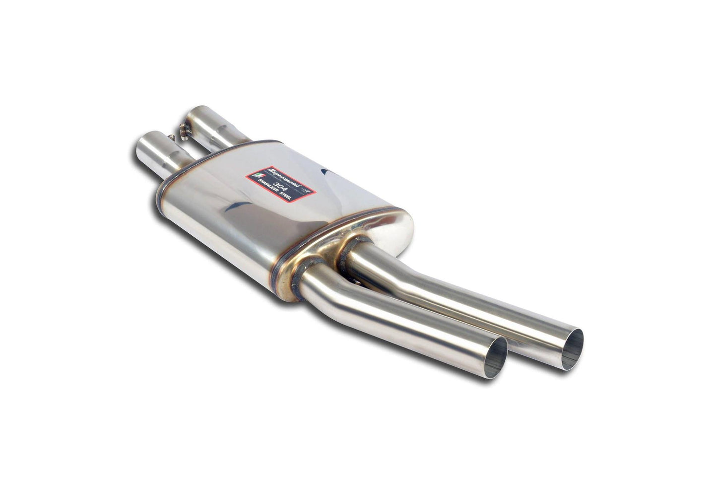 Supersprint E46 320i / 330i Stainless Center Resonator-Exhaust-Silicon Valley Bimmer