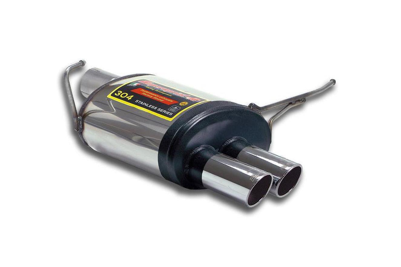 Supersprint E85 / E86 Z4 3.0si / 2.5si Stainless Rear Exhaust-Exhaust-Silicon Valley Bimmer