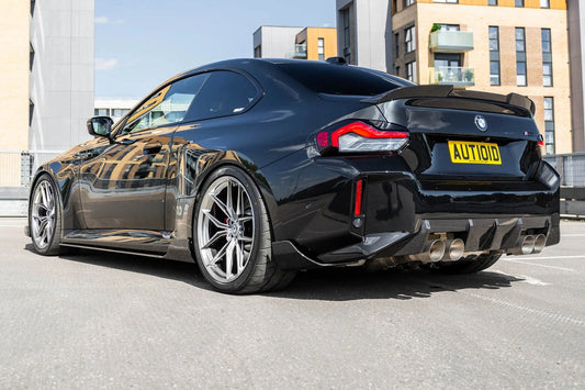 TRE G87 M2 Carbon Rear Bumper Winglet Set-Exterior-Silicon Valley Bimmer