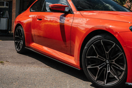 TRE G87 M2 Carbon Flat Side Skirt Set-Exterior-Silicon Valley Bimmer