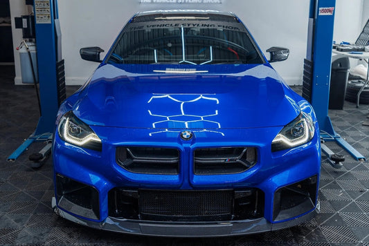 TRE G87 M2 TR87 Carbon Flat Front Splitter-Exterior-Silicon Valley Bimmer