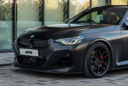 TRE G42 2-Series Carbon Fiber Front Splitter-Exterior-Silicon Valley Bimmer
