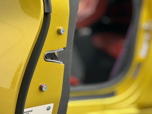 Titanium BMW Door Lock Billet Dress Up Hardware-Interior-Silicon Valley Bimmer