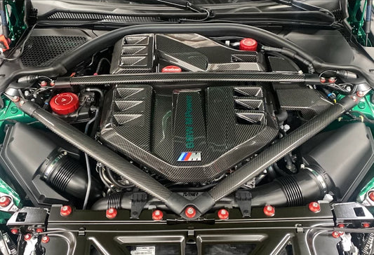 Turner Carbon Fiber Strut Brace - G80/G82/G87 M2/M3/M4-Suspension-Silicon Valley Bimmer