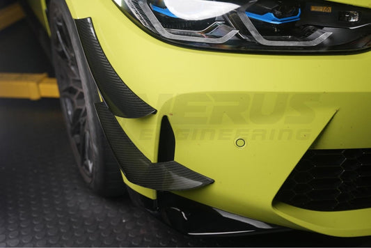 Verus Engineering G8X M3 / M4 Carbon Dual Dive Plane Canard Kit-Exterior-Silicon Valley Bimmer
