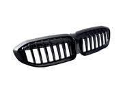 AutoTecknic G20 3-Series Painted Black Front Grille-Exterior-Silicon Valley Bimmer