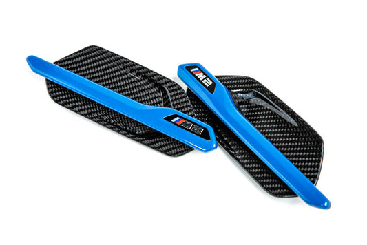 BMW M Performance F87 M2 Carbon Side Marker Set-Exterior-Silicon Valley Bimmer