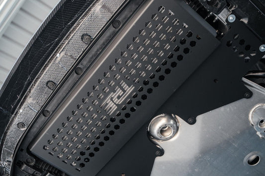 TRE G8X M2 / M4 / M4 Metal Skid Plate Under Tray (Oil Cooler Guard)-Exterior-Silicon Valley Bimmer