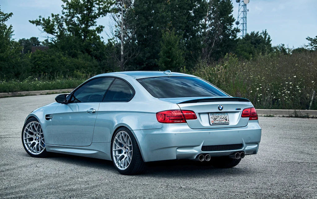 BMW M Performance E92 3-Series Carbon Trunk Spoiler + CRT Stripe