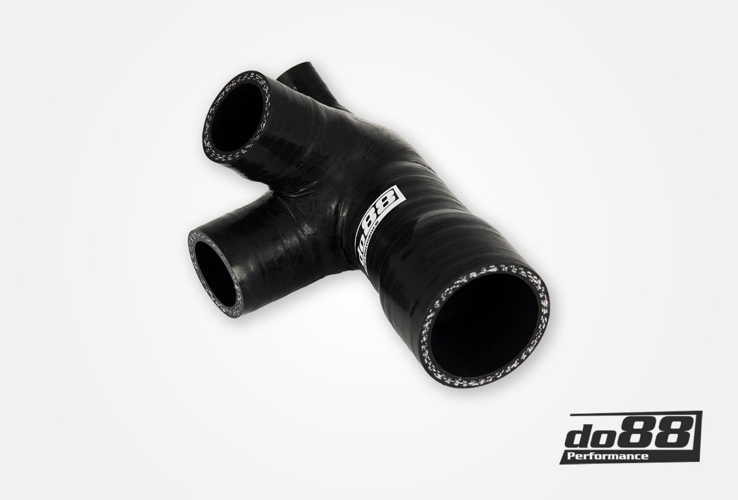 do88 Porsche 911 (996) Turbo Y-hose Black-Performance-Silicon Valley Bimmer