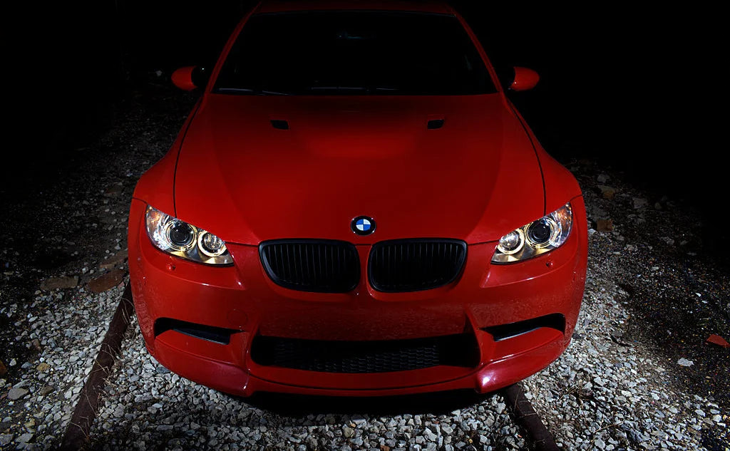 IND E9X M3 Matte Black Front Grille Set