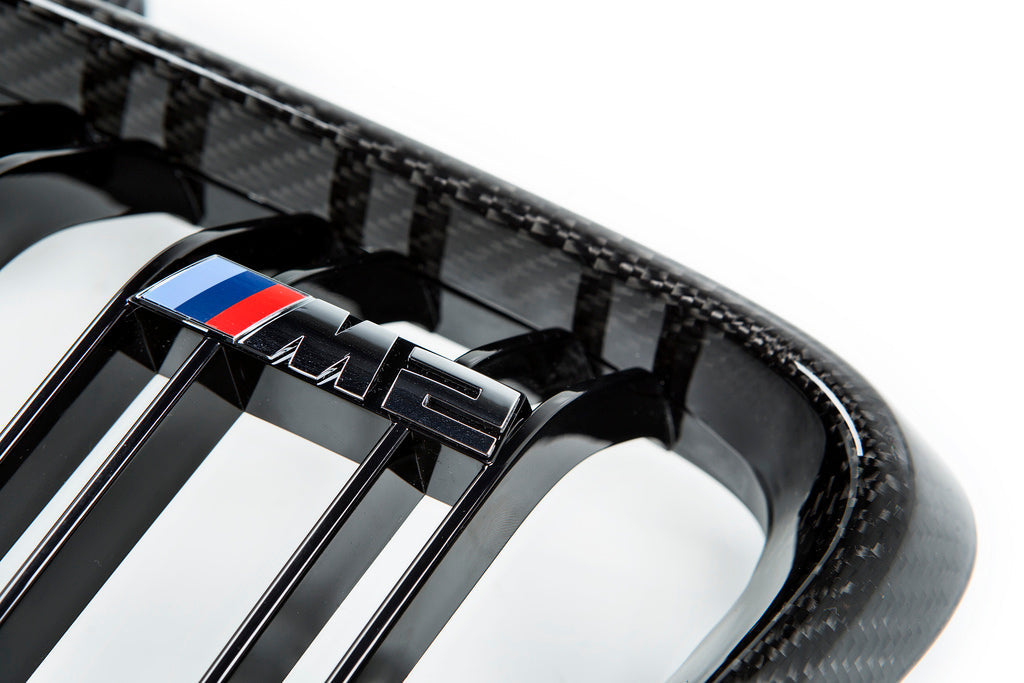 IND F87 M2 Carbon Front Grille Set - 2x2-Exterior-Silicon Valley Bimmer