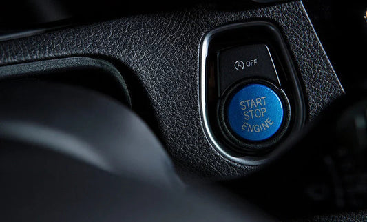 IND F22 2-Series Polar Blue Start / Stop Button