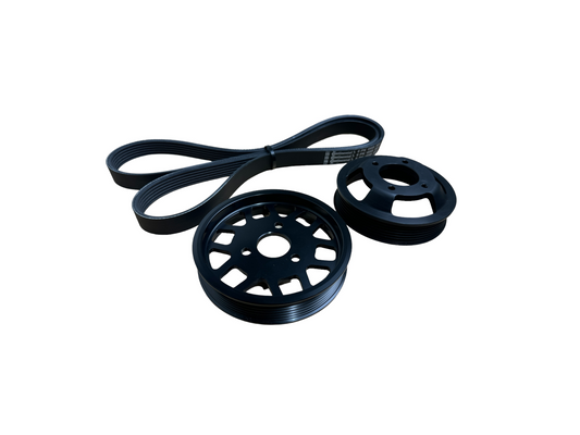 M5x Lightweight Aluminum Engine Pulley Kit-Performance-Silicon Valley Bimmer
