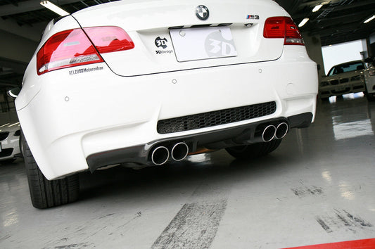3D Design E92 / E93 M3 Carbon Rear Diffuser-Exterior-Silicon Valley Bimmer