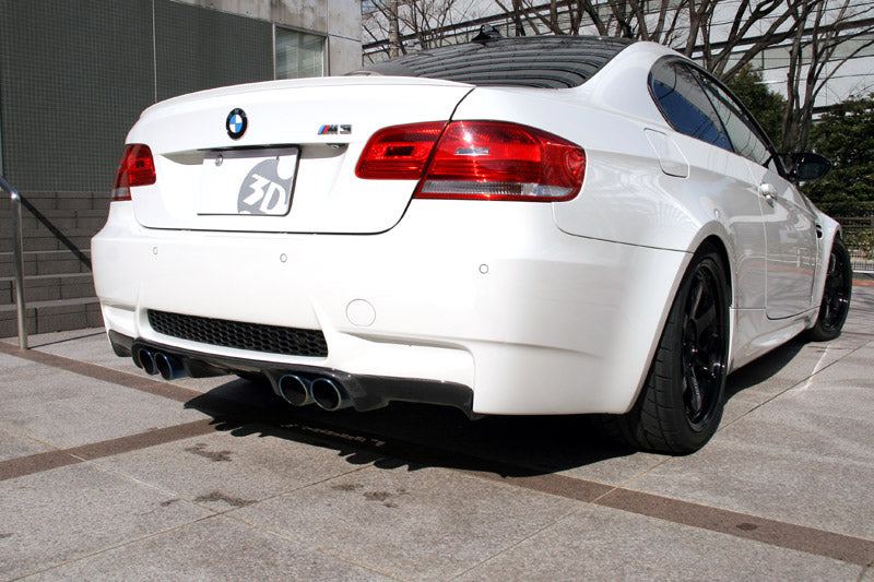 3D Design E92 / E93 M3 Carbon Rear Diffuser-Exterior-Silicon Valley Bimmer