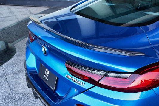 3D Design F92 M8 / G15 8-Series Carbon Rear Trunk Spoiler-Exterior-Silicon Valley Bimmer