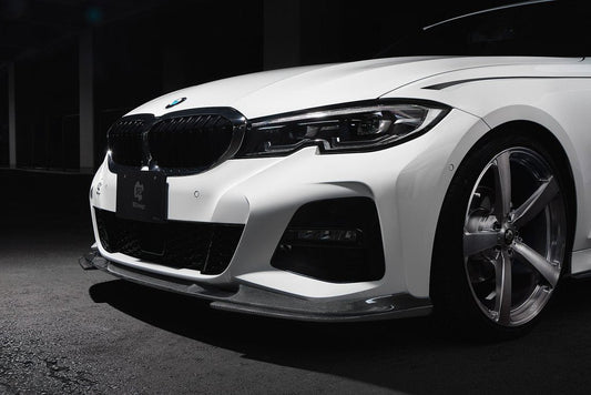 3D Design G20 / G21 3-Series M-Sport Carbon Front Lip-Exterior-Silicon Valley Bimmer