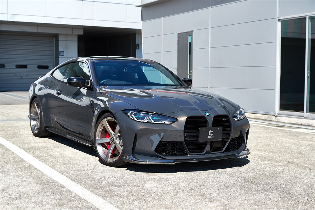 3D Design G8X M3 / M4 Gloss Black Front Lip-Exterior-Silicon Valley Bimmer