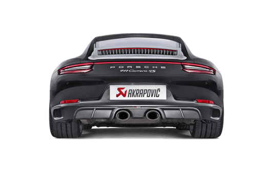 Akrapovic 991.2 / 911 Carrera / S / 4 / 4S / GTS Carbon Rear Diffuser - Matte