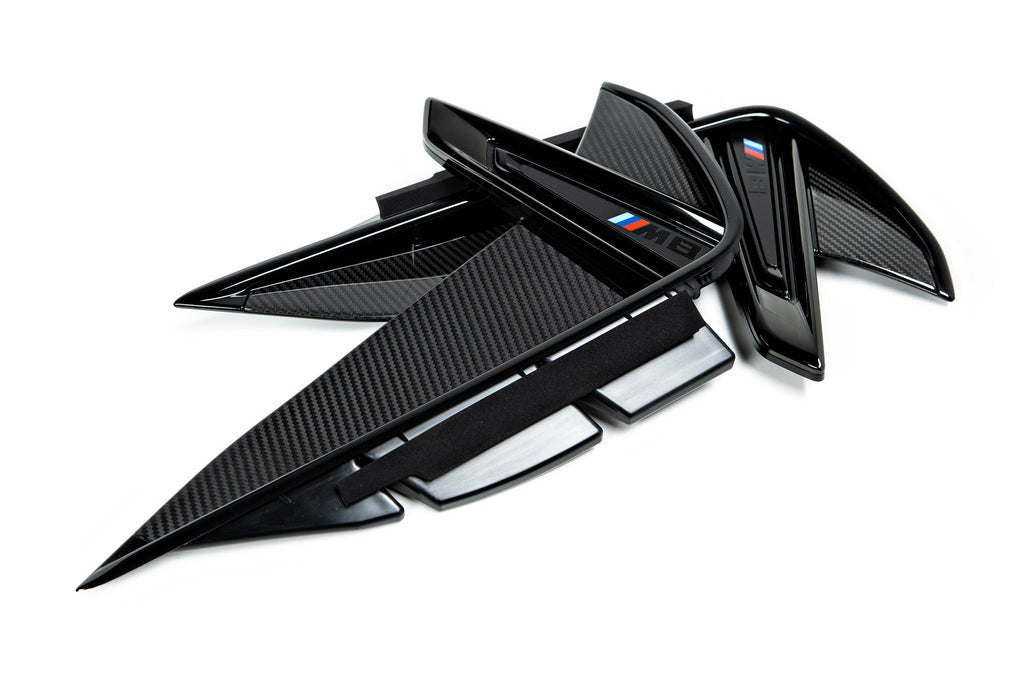 BMW M Performance F92 M8 Carbon Side Grille Set – Silicon Valley