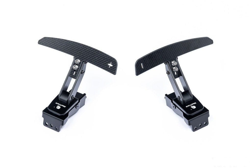 MadTrace Porsche Clubsport Magnetic Shift Paddle Set - Matte Carbon