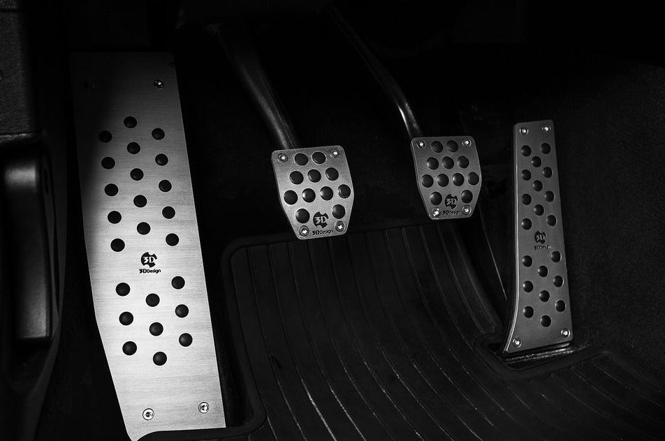 3D Design Aluminum Pedal Set - Manual / DCT