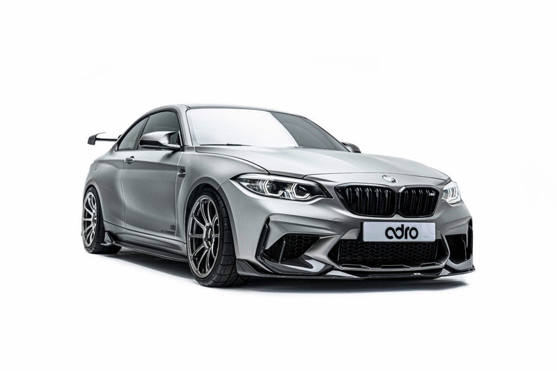 ADRO F87 M2 Competition Carbon Front Bumper Air Duct Cover Set-Exterior-Silicon Valley Bimmer