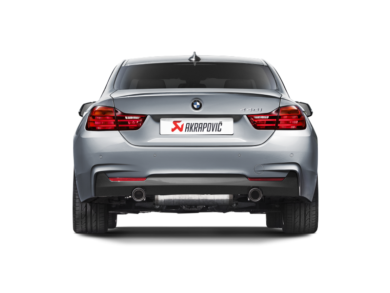 Akrapovic 16-17 BMW 340i (F30 F31) Evolution Line Cat Back (SS) w/ Carbon Tips (Req. Link Pipe)-Exhaust-Silicon Valley Bimmer