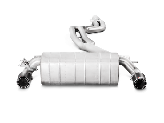 Akrapovic 16-17 BMW M240i (F22 F23) Evolution Line Cat Back (SS) w/ Carbon Tips (Req. Link Pipe)-Exhaust-Silicon Valley Bimmer