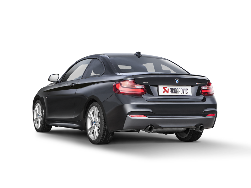Akrapovic 16-17 BMW M240i (F22 F23) Evolution Line Cat Back (SS) w/ Carbon Tips (Req. Link Pipe)-Exhaust-Silicon Valley Bimmer