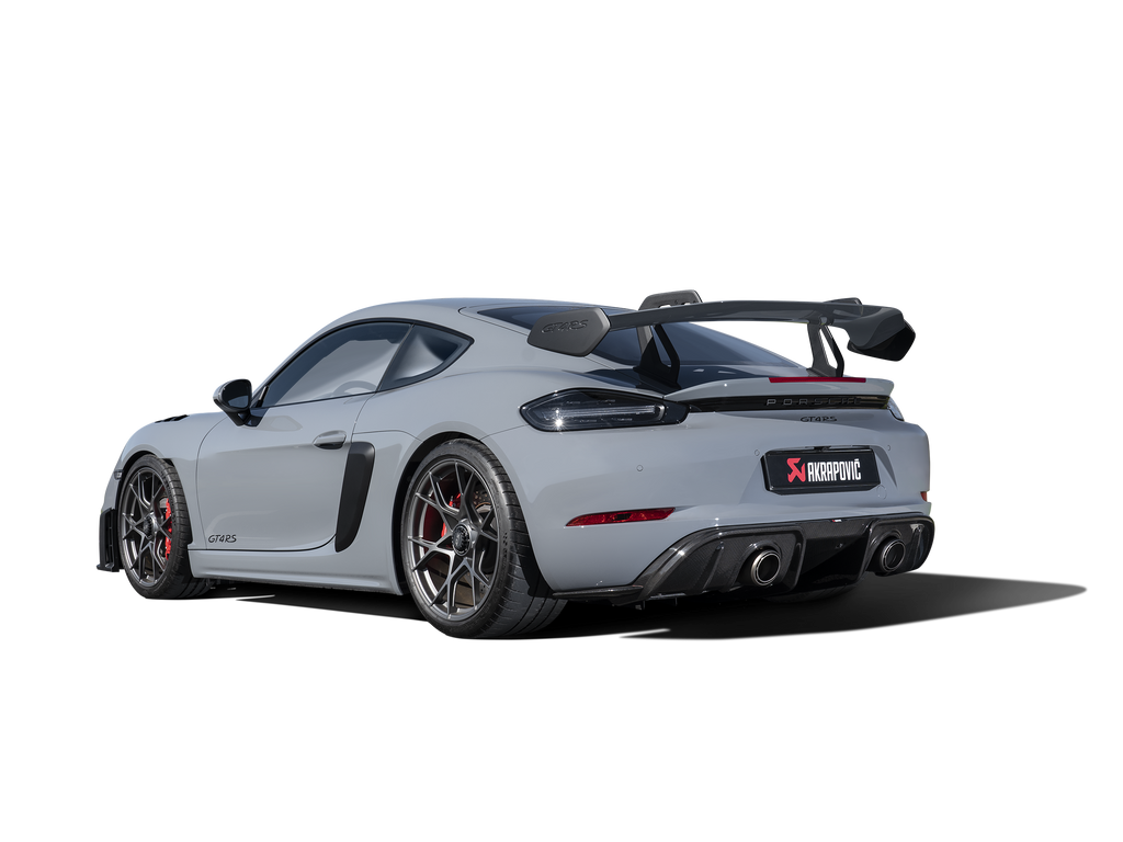Akrapovic 718 Cayman GT4 RS (982) Carbon Rear Diffuser - Gloss-Exterior-Silicon Valley Bimmer