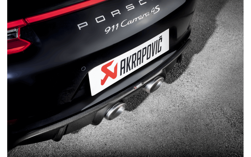 Akrapovic 991.2 / 911 Carrera / S / 4 / 4S / GTS Carbon Rear Diffuser - Matte-Exterior-Silicon Valley Bimmer