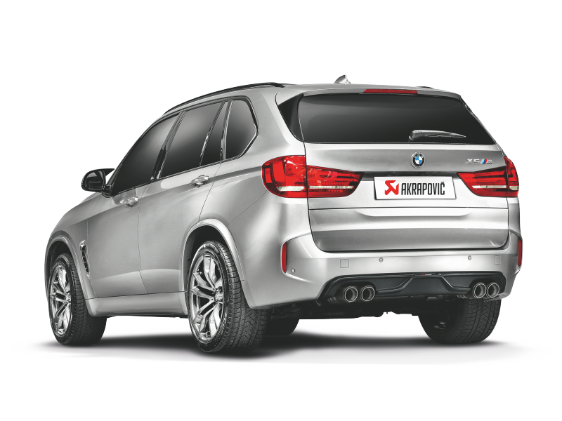 Akrapovic F85 X5M / F86 X6M Carbon Rear Diffuser-Exterior-Silicon Valley Bimmer