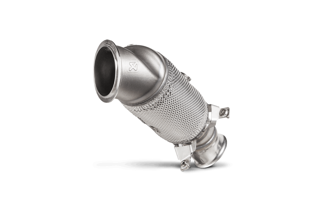 Akrapovic F87 M2 Stainless Downpipe - Catted-Exhaust-Silicon Valley Bimmer