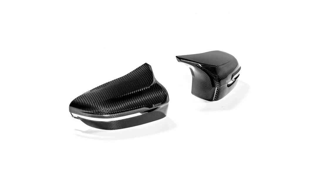 Akrapovic F90 M5 Carbon Mirror Cap Set - Gloss-Exterior-Silicon Valley Bimmer
