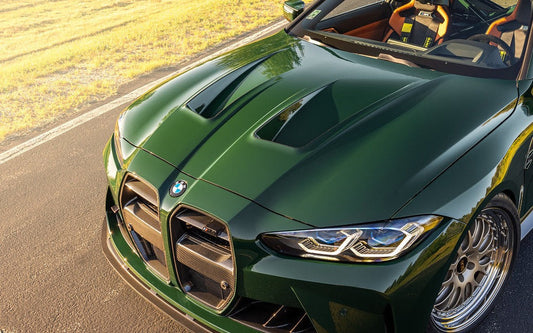 Alpha N G8X M3 / M4 Carbon Vented Hood-Exterior-Silicon Valley Bimmer