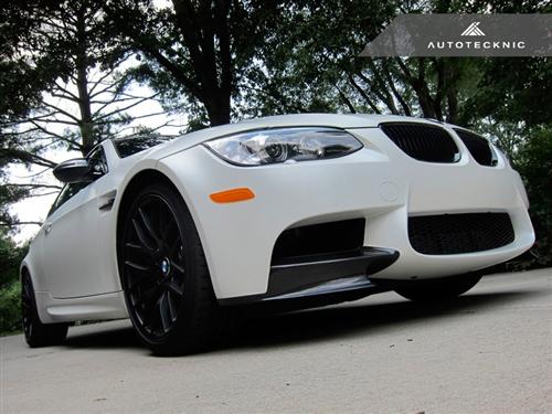 AutoTecknic E9X M3 Dry Carbon Performance Aero Splitters-Exterior-Silicon Valley Bimmer