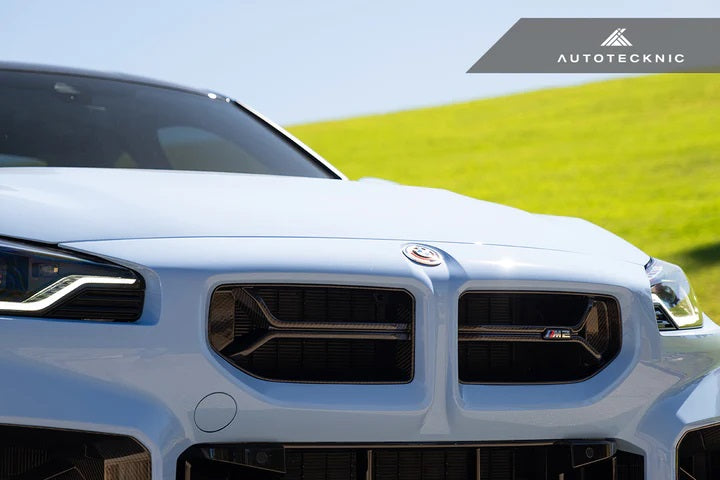 AutoTecknic G87 M2 Dry Carbon Corsa Front Grille-Exterior-Silicon Valley Bimmer