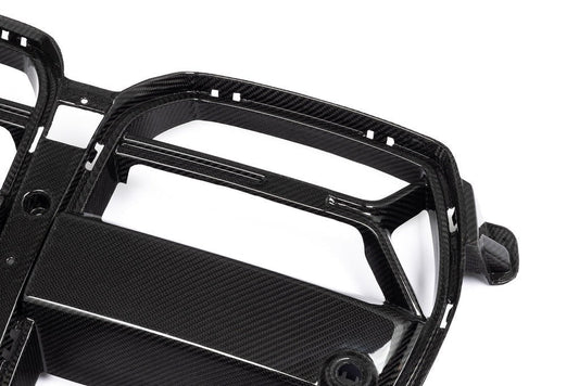 AutoTecknic G8X M3 / M4 Dry Carbon Competizione GT4 Front Grille-Exterior-Silicon Valley Bimmer