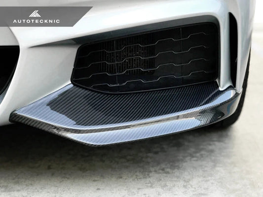 Autotecknic Vacuumed Carbon Fiber Aero Splitters - F32/ F33/ F36 4-Series M-Sport-Exterior-Silicon Valley Bimmer